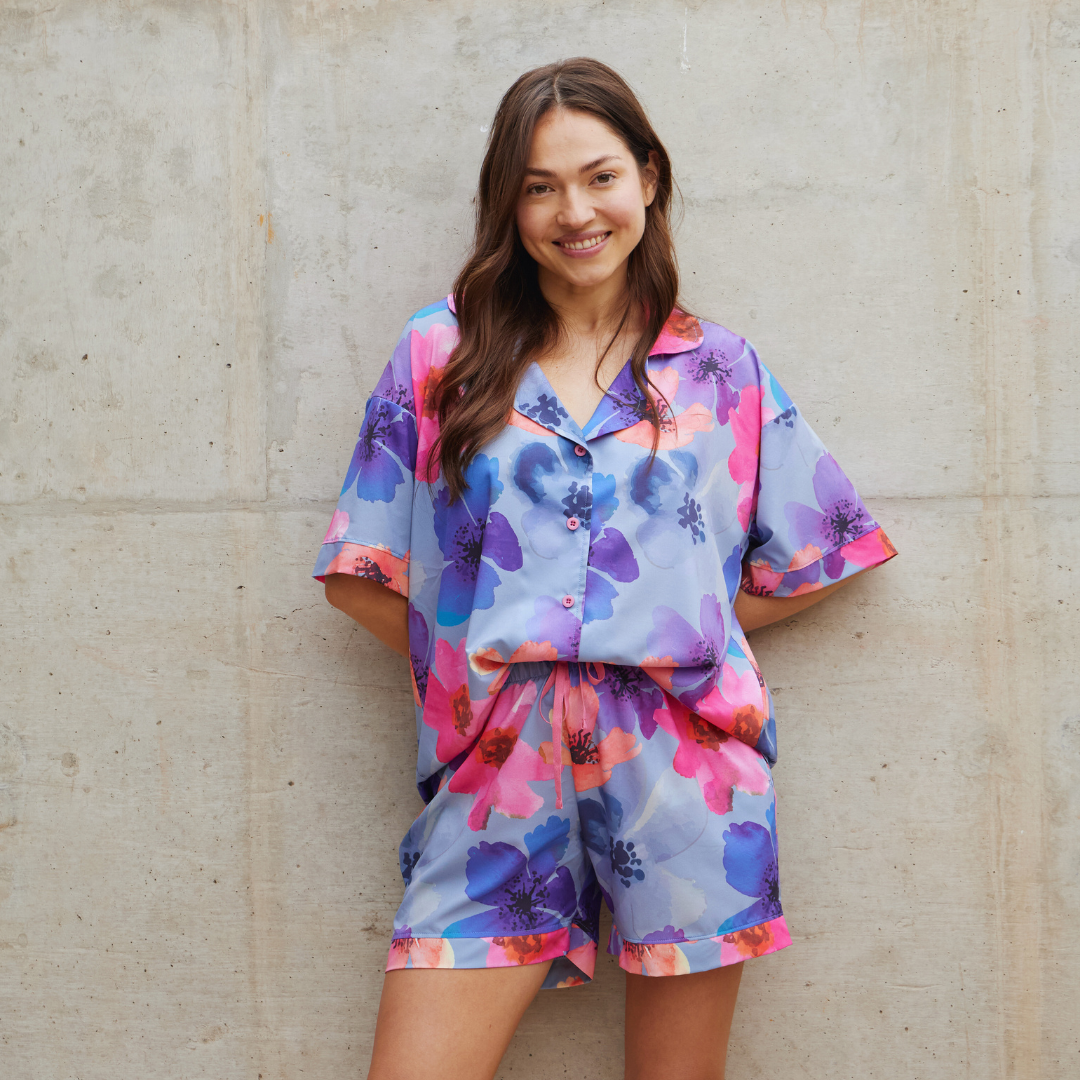 Pijama de mujer colorida