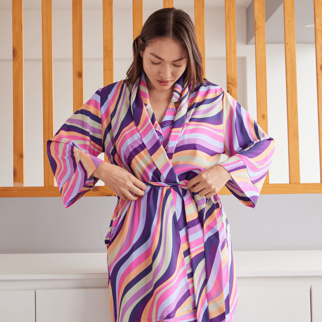 Conjunto Kimono y Pijama Couleur - Le Matin Sleepwear