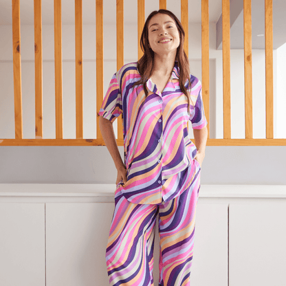 Conjunto Kimono y Pijama Couleur - Le Matin Sleepwear