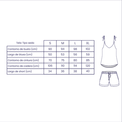 Conjunto Kimono y Pijama Soleil - Le Matin Sleepwear