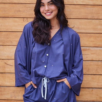 Conjunto Pijama y Kimono Nuit - Le Matin Sleepwear