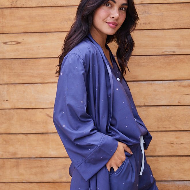 Conjunto Pijama y Kimono Nuit - Le Matin Sleepwear