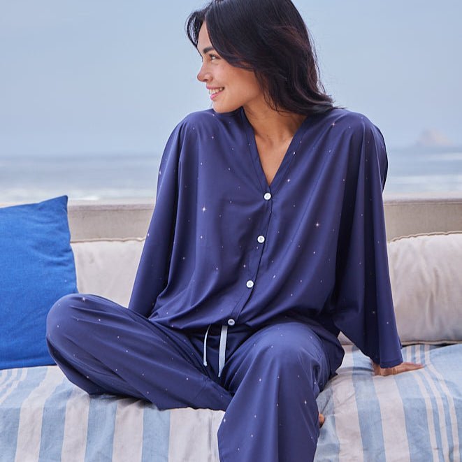 Conjunto Pijama y Kimono Nuit - Le Matin Sleepwear