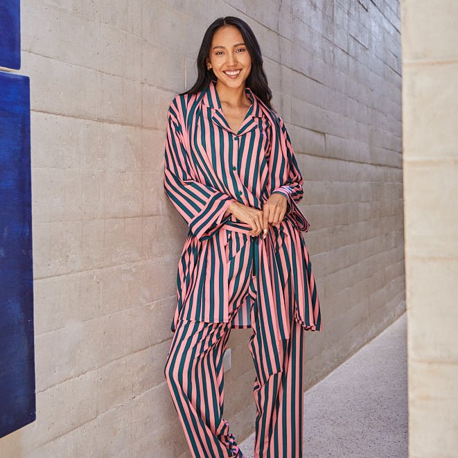 Conjunto Pijama y Kimono Sorciere - Le Matin Sleepwear