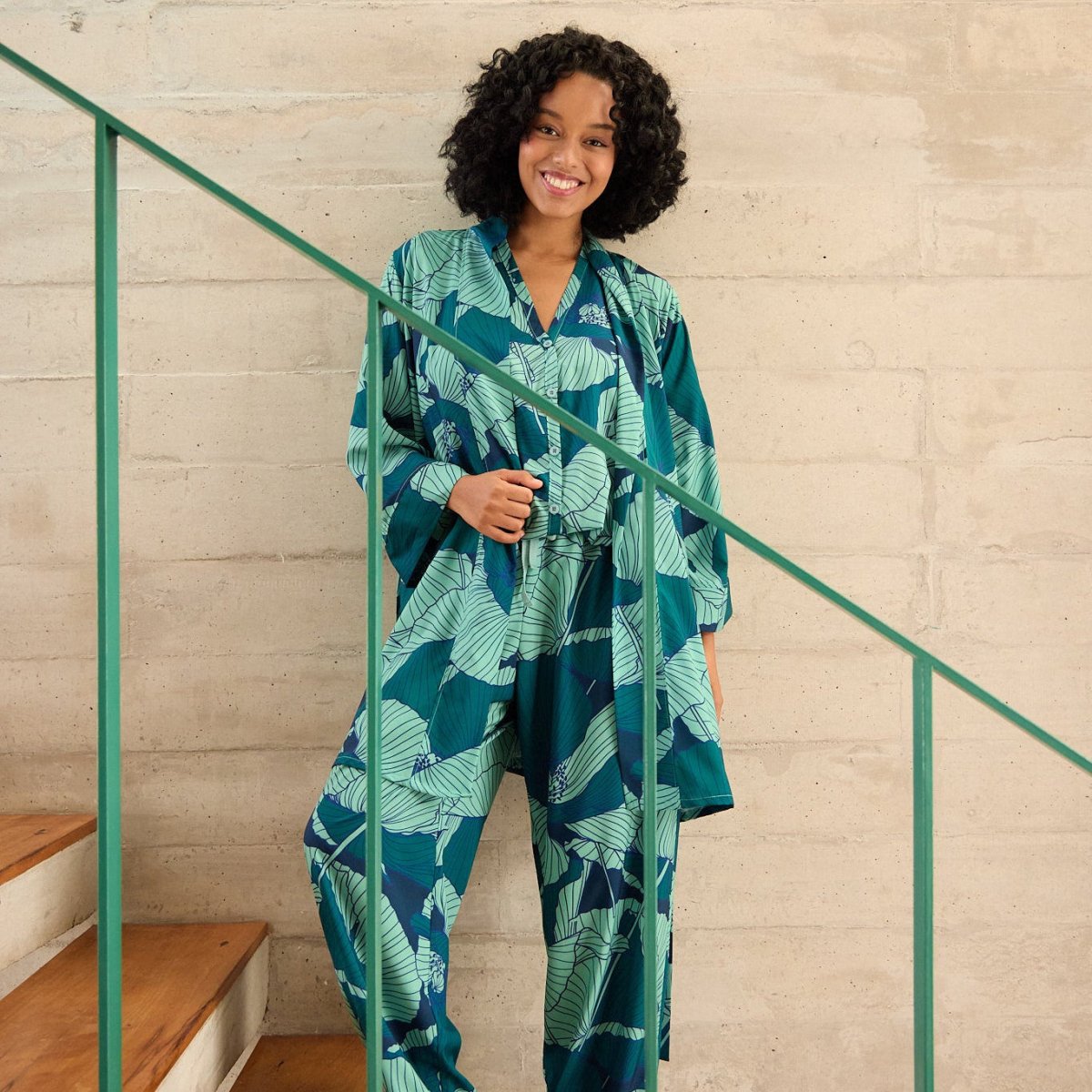 Conjunto Pijama y Kimono Vibe - Le Matin Sleepwear