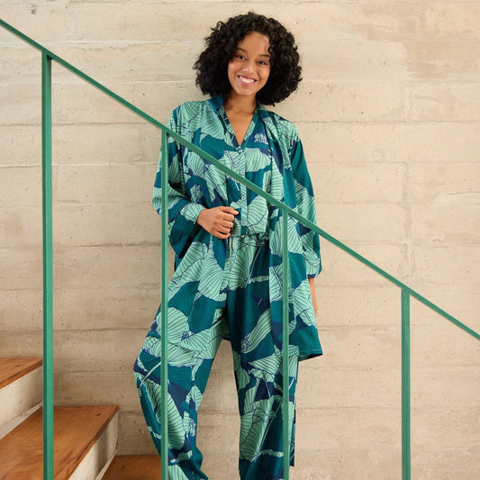 Conjunto Pijama y Kimono Vibe - Le Matin Sleepwear