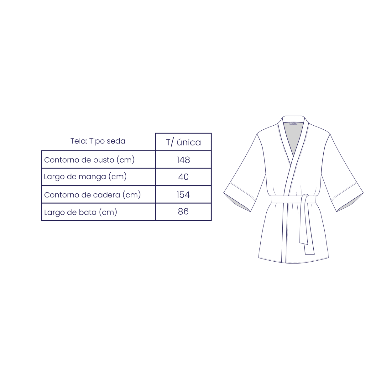 Conjunto Pijama y Kimono Vibe - Le Matin Sleepwear