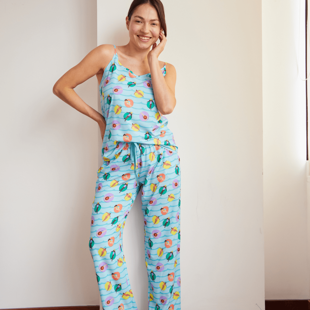 Pijama Aqua - Le Matin Sleepwear
